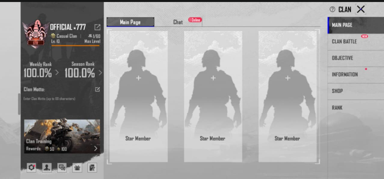🔥 PUBG Clan Level 10 MAX 🏆 Name & Flag Change ✨ Available Immediately 🚀 Fast & Secure Delivery ⚡
