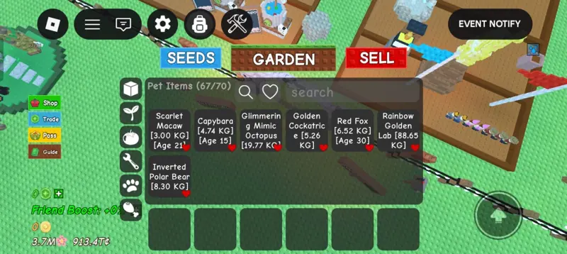 ✧・゚:*✧ Roblox Grow a Garden ALL PETS IN GROW A GARDEN END ✧・゚:*✧ IDK Buy It? ✧・゚:*✧