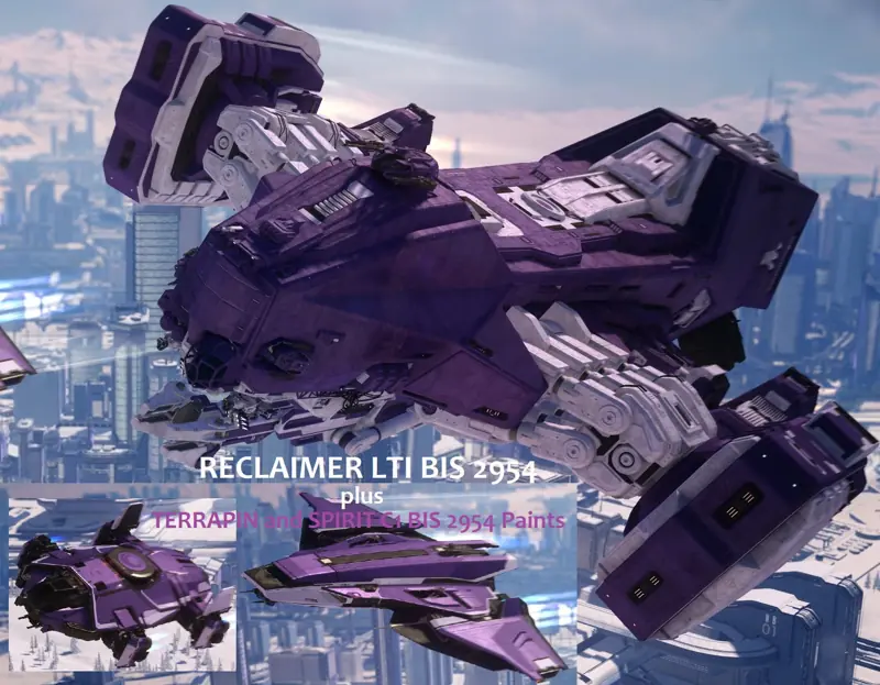 ✧・゚:*✧ Star Citizen: GALAXY CCU'd LTI or RECLAIMER CCU'd LTI BIS 2954 + Paints ✧・゚:*✧ Seiously.just buy ✧・゚:*✧