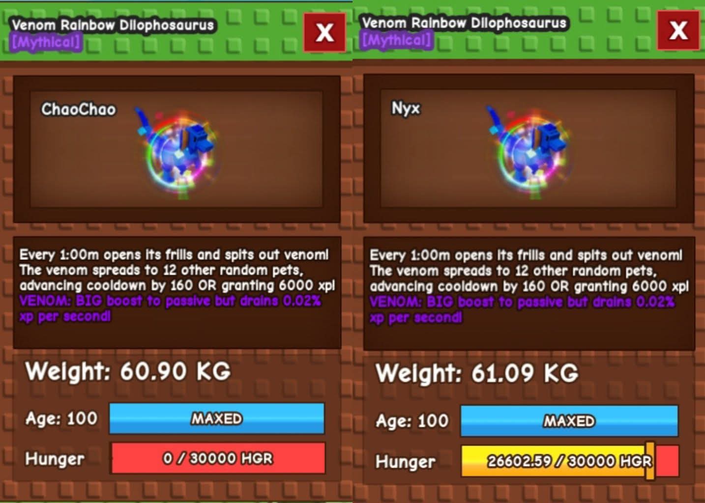 Venom Rainbow Dilophosaurus 60Kg+ | RBH Dilophosaurus | Huge Dilophosaurus | Venom Dilophosaurus