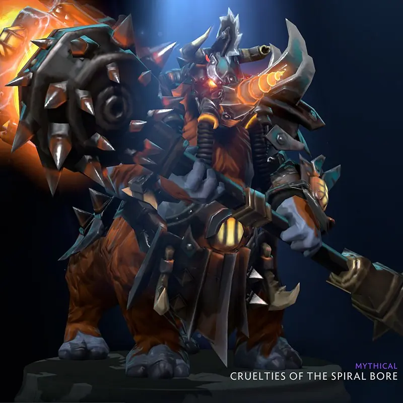✧・゚:*✧ Dota 2 Items - cruelties of the spiral bore (Magnus) ✧・゚:*✧ Be Smart.Buy Now ✧・゚:*✧