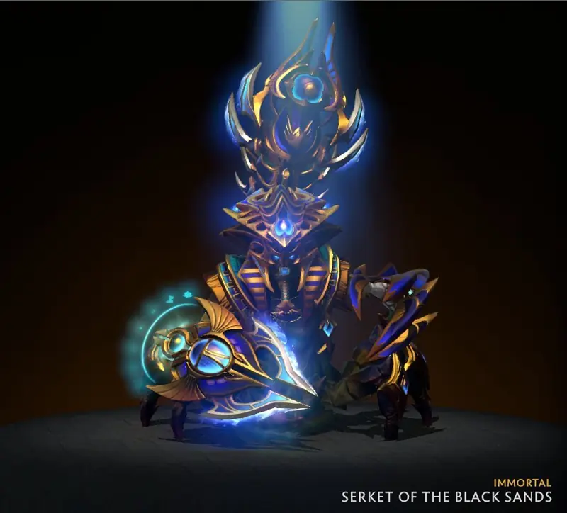 ✧･ﾟ:*✧ Dota 2 Items: Serket of the Black Sands Immortal Set for Sand King (Gift) ✧･ﾟ:*✧ Deal Secured ✧･ﾟ:*✧