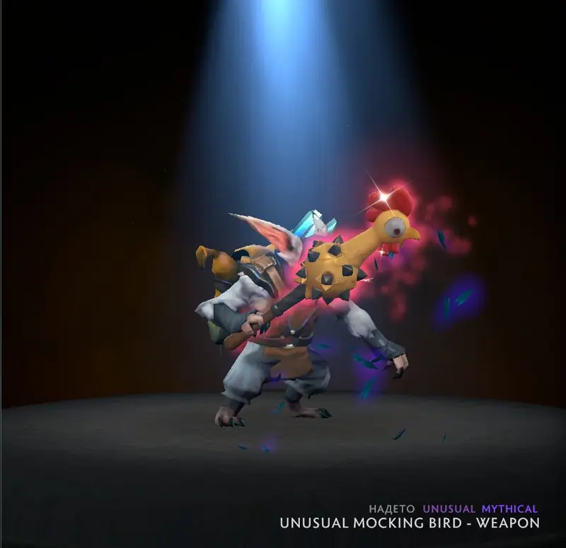 ✧･ﾟ:*✧ Dota 2 Items - Featherfall Unusual Effect Gem for Meepo Weapon ✧･ﾟ:*✧ On huge sale ✧･ﾟ:*✧