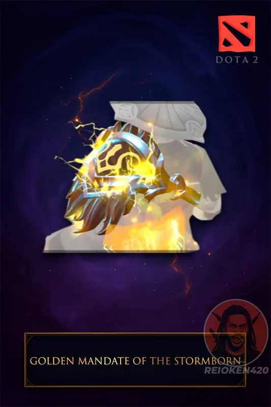 ✧･ﾟ:*✧ Dota 2 Items - Golden Mandate of the Stormborn (Storm Spirit Immortal) ✧･ﾟ:*✧ Ending. No Joke. ✧･ﾟ:*✧