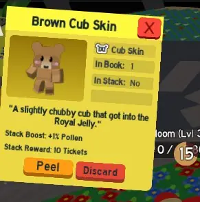 ✧･ﾟ:*✧ Roblox Bee Swarm Simulator Brown Cub Skin ✧･ﾟ:*✧ Ending. No Joke. ✧･ﾟ:*✧