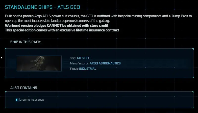✧･ﾟ:*✧ Star Citizen Items: ATLS GEO with Thunderhead Paint and Infinite Insurance ✧･ﾟ:*✧ OMG… ✧･ﾟ:*✧