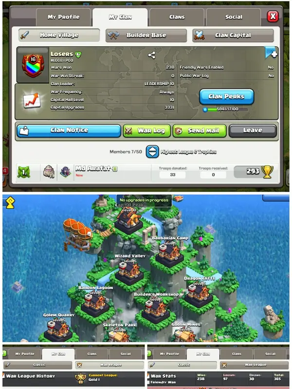 ✧・゚:*✧ Clash of Clans Clan Level 16 - Losers ✧・゚:*✧ Ending soon ✧・゚:*✧
