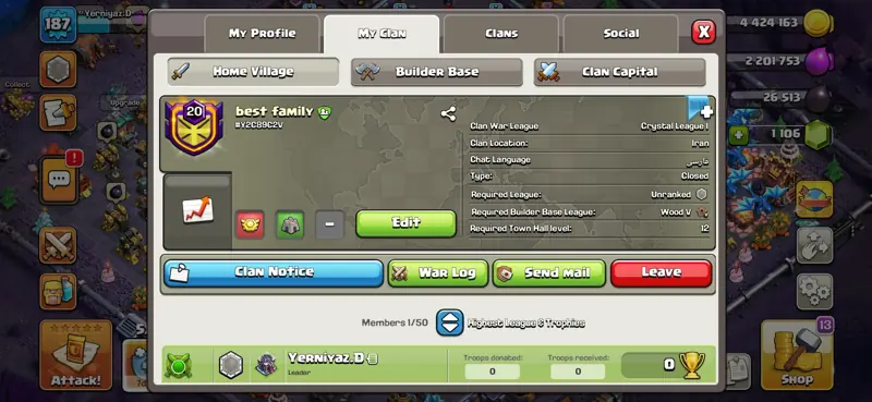 ✧・゚:*✧ Clash of Clans Clan Level 20 - Best family ✧・゚:*✧ Final Call to Save ✧・゚:*✧