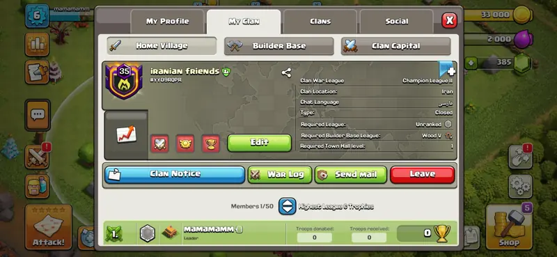 ✧・゚:*✧ Clash of Clans Clan - Level 35, Capital Level 10 ✧・゚:*✧ Miss it & regret it ✧・゚:*✧