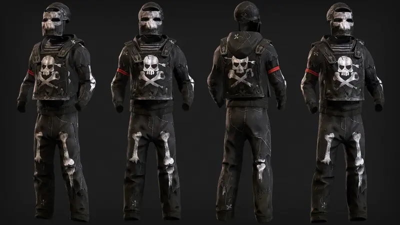 ✧・゚:*✧ Rust Items: Pirate Set (Black Set) ✧・゚:*✧ Stock Is Vanishing! ✧・゚:*✧