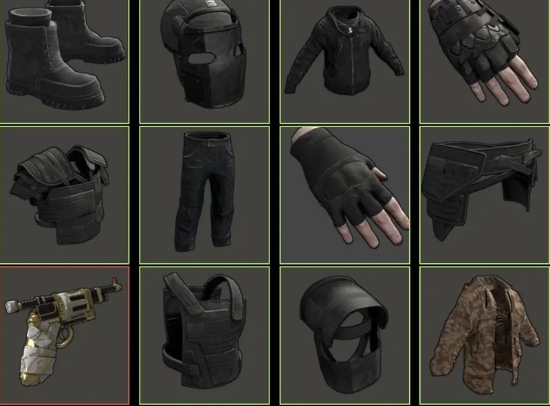 ✧・゚:*✧ Rust Blackout SET (10 Items) - Buy Separately ✧・゚:*✧ Enough Talk. Tap. ✧・゚:*✧