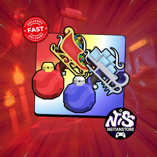 Sleigh Duo: Ice Sleigh + Santa's Sleigh | FTF Legendary - Flee the Facility