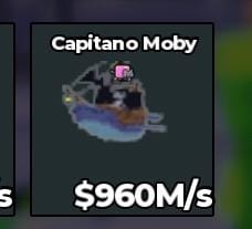 BS9965 Capitano Moby 960M/s