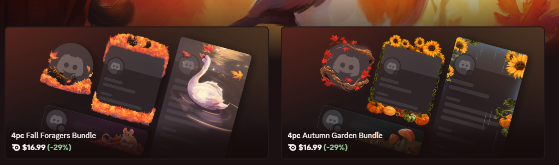 Any Bundle 17.99 | 16.99 | (Avatar + Nameplate + Profile Effect + Profile Frame )