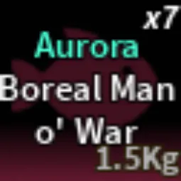 Aurora Boreal Man O-War for MOONLIT LENS