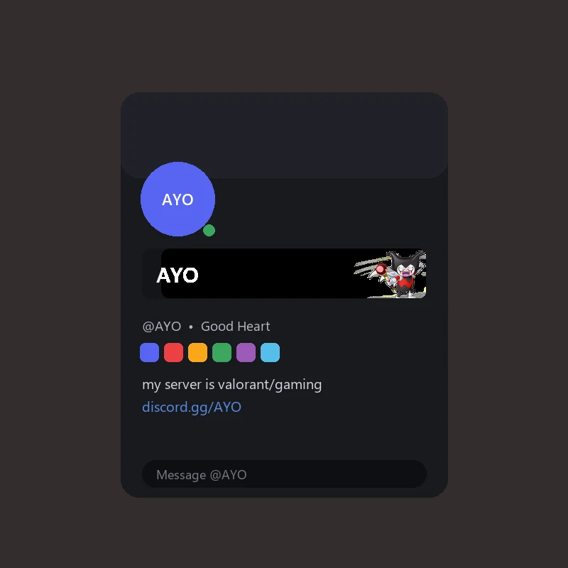 Discord Gomah Nameplate 🎁 | Gift Link | Instant