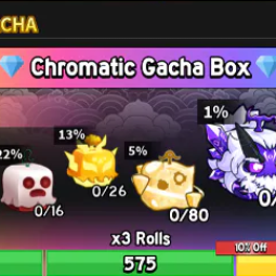 🔥X3 CHROMATIC GACHA BOX | FAST DELIVERY 🔥