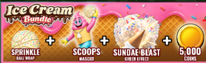 ICE CREAM BUNDLE - ARCADE BASKETBALL 1199R