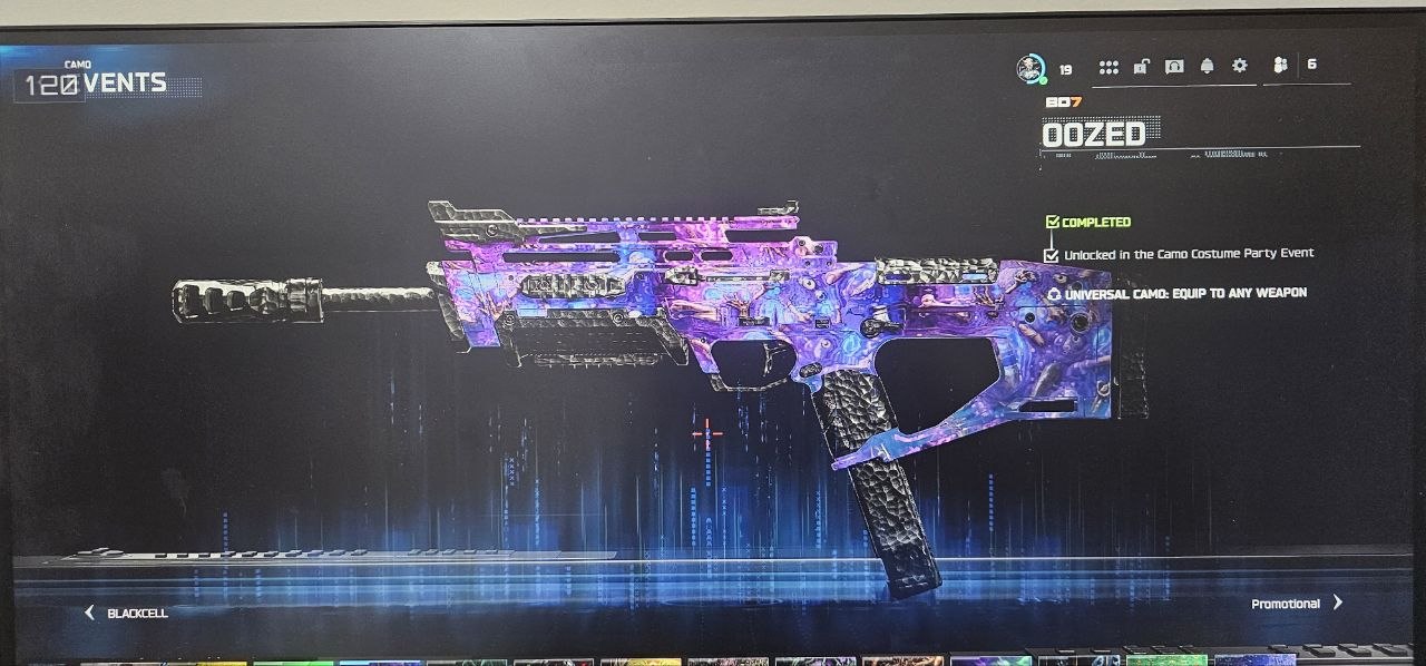 Oozen Camo 🎯 | Event service camo event BO7 Camo Costume Party Event Completed 🎃 | All 4 Modes Camos 🏆 | MP • WZ • ZM • Campaign xbox pc psn