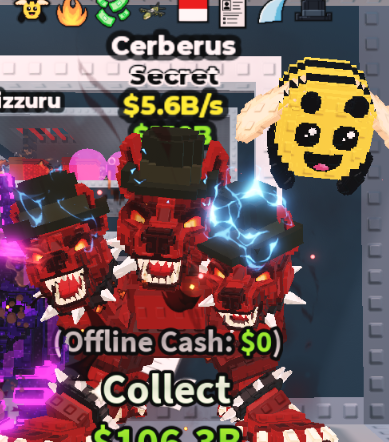 CERBERUS 5.6B/S (BEE+MONEY + 6 TRAITS) – STEAL A BRAINROT – FAST DELIVERY & TRUSTED #K3QF7M