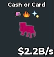 BS10068 Cash Or Card 2.2B/s Rainbow