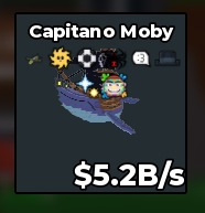 BS10143 CAPITANO MOBY 5.2B !!