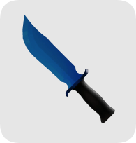 Blue Knife [MM2] Instant Delivery (24/7 Online )