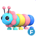 Gumball Caterpillar F | Adopt Me⚡ Fast Delivery ⚡