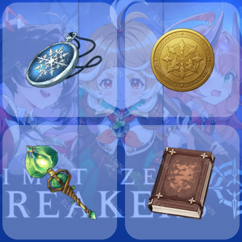 💜 Twitch Drops 🧙‍♂️ Prologue Test Drops 🧙‍♂️ LIMIT ZERO BREAKERS [Total 4 Items]