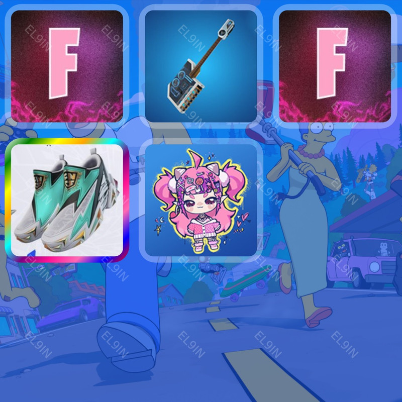 ✅ Twitch Drops 🧨 Ironmouse x Fortnite  HOQC 👑 Fortnite [Total 5 Items]