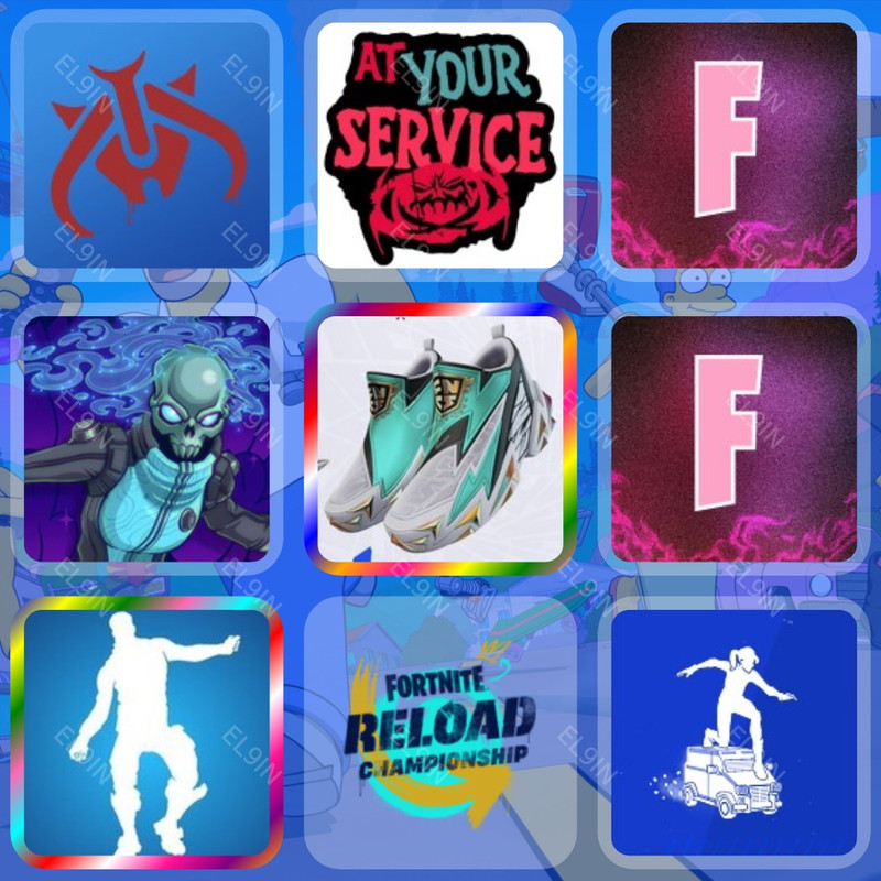 ⚡️ Twitch Drops 🧨 Fortnite Reload @ EWC ⚡️ Fortnite [Total 9 Items]