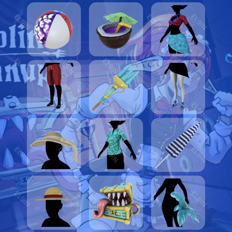 ⚡️ Twitch Drops 💎 Pool Party Drops 🌌 Goblin Cleanup [Total 12 Items]