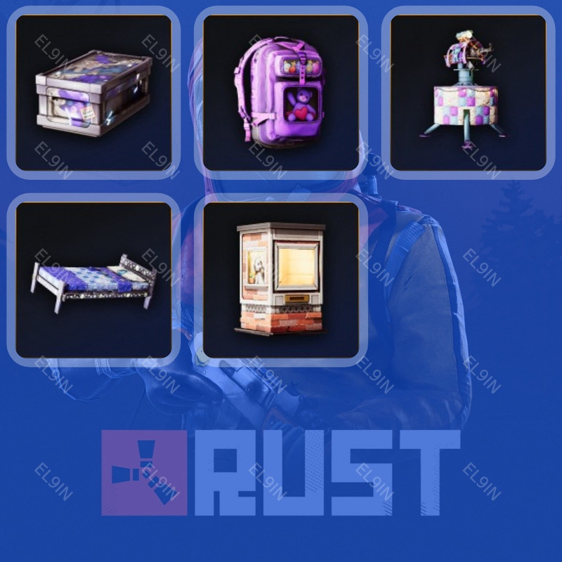 🧨 Twitch Drops 🧨 Rust Charity '26 Turret ✅ Rust [Total 5 Items]