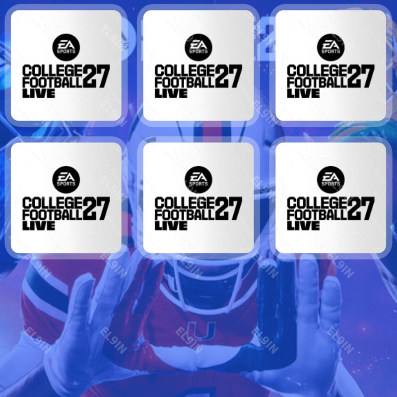 🧙‍♂️ Twitch Drops 🧨 CFB Live 👑 EA Sports College Football 27 [Total 6 Items]
