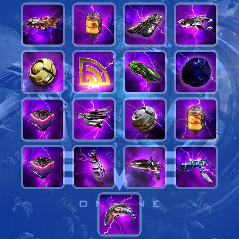 🌌 Twitch Drops 🧙‍♂️ Crimson Harvest Drop 2 🧨 EVE Online [Total 17 Items]