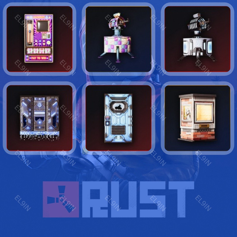 🧨 Twitch Drops 👑 Global Warfare 4 ⚡️ Rust [Total 6 Items]