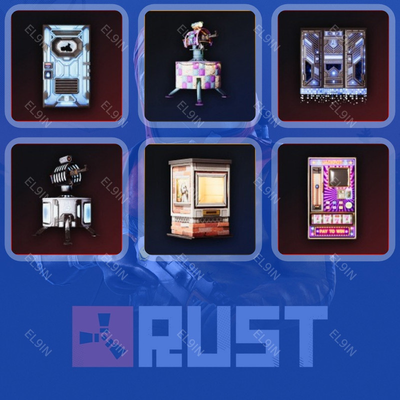 👑 Twitch Drops ⚡️ Global Warfare 4 🌌 Rust [Total 6 Items]