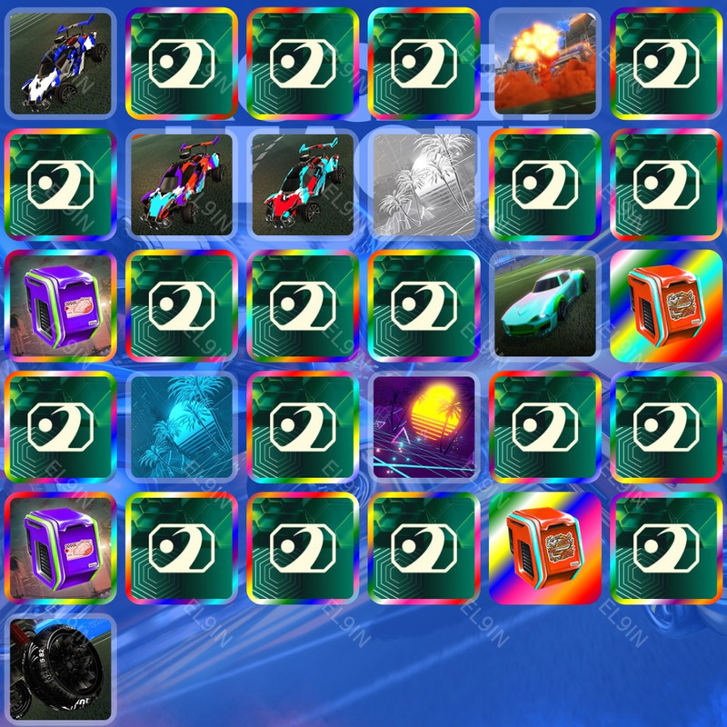 🌌 Twitch Drops ✅ RL x EWC 2026 MPNM 🌐 Rocket League [Total 31 Items]