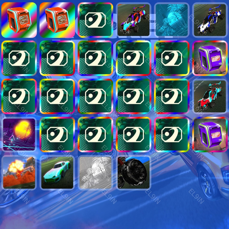 💜 Twitch Drops 🧨 RL x EWC 2026 DFLY ❤️ Rocket League [Total 28 Items]