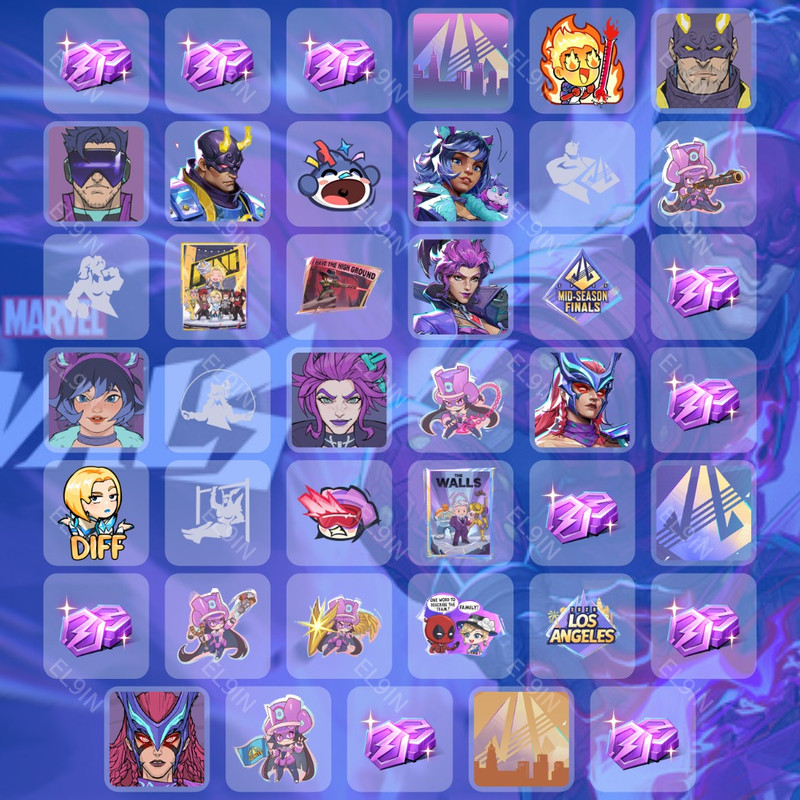 👑 Twitch Drops 💜 Ignite MSF 2026 Day 4 🌐 Marvel Rivals [Total 41 Items]