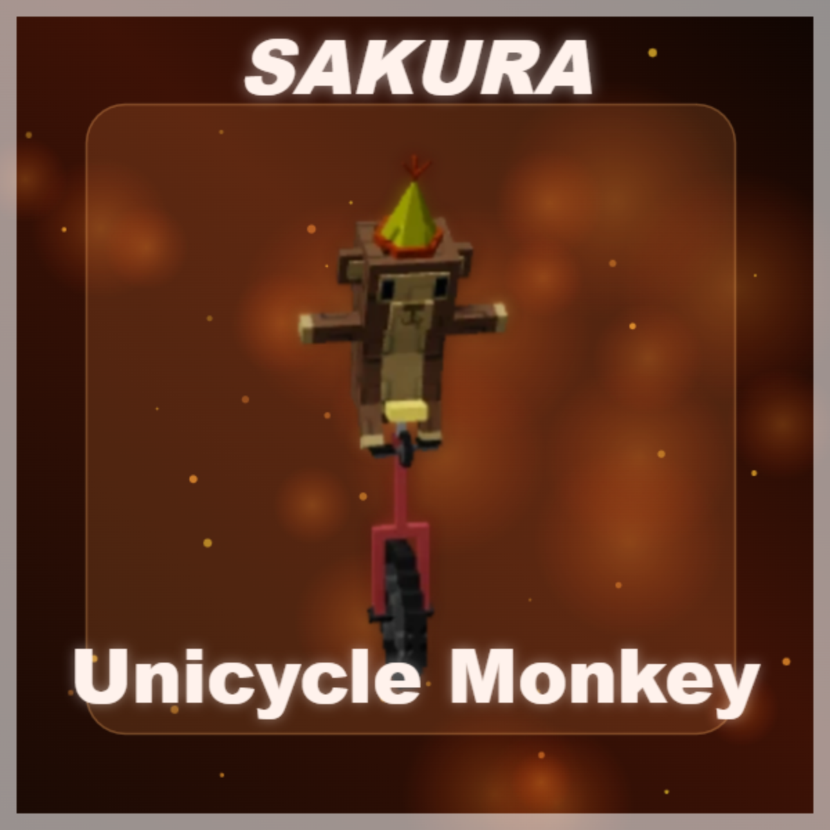 ⭐ Unicycle Monkey ⭐