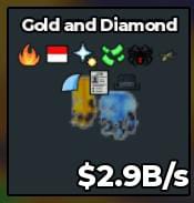 BS10189 Gold And Diamond 2,9b/s 9 Traits Clean | FAST DELIVERY