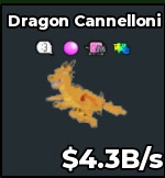 BS10200 Dragon Cannelloni 4.3B/s