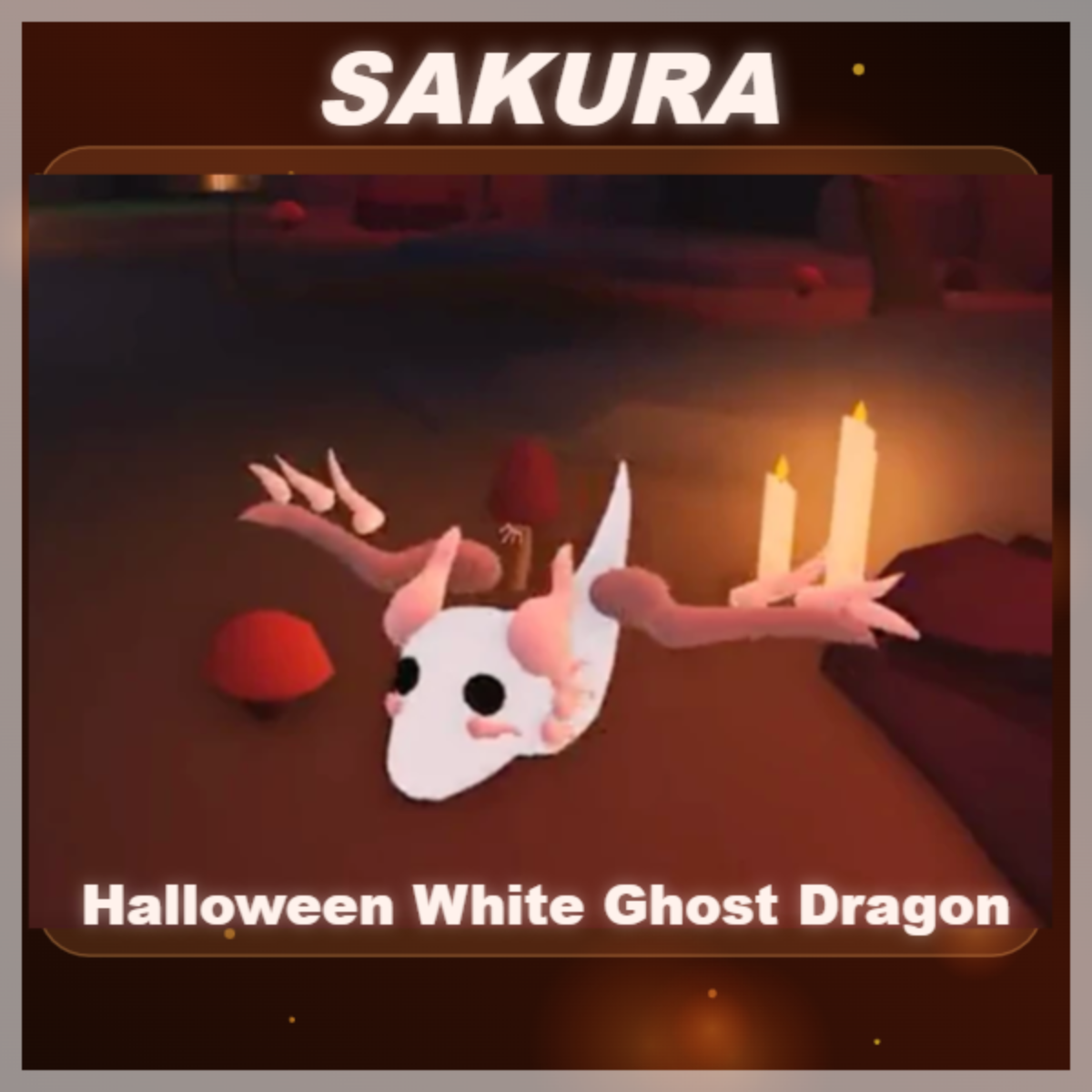 ⭐ Halloween White Ghost Dragon ⭐
