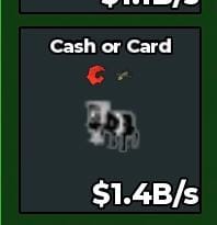 BS10238 Cash or Card Yinyang 1.4B/s