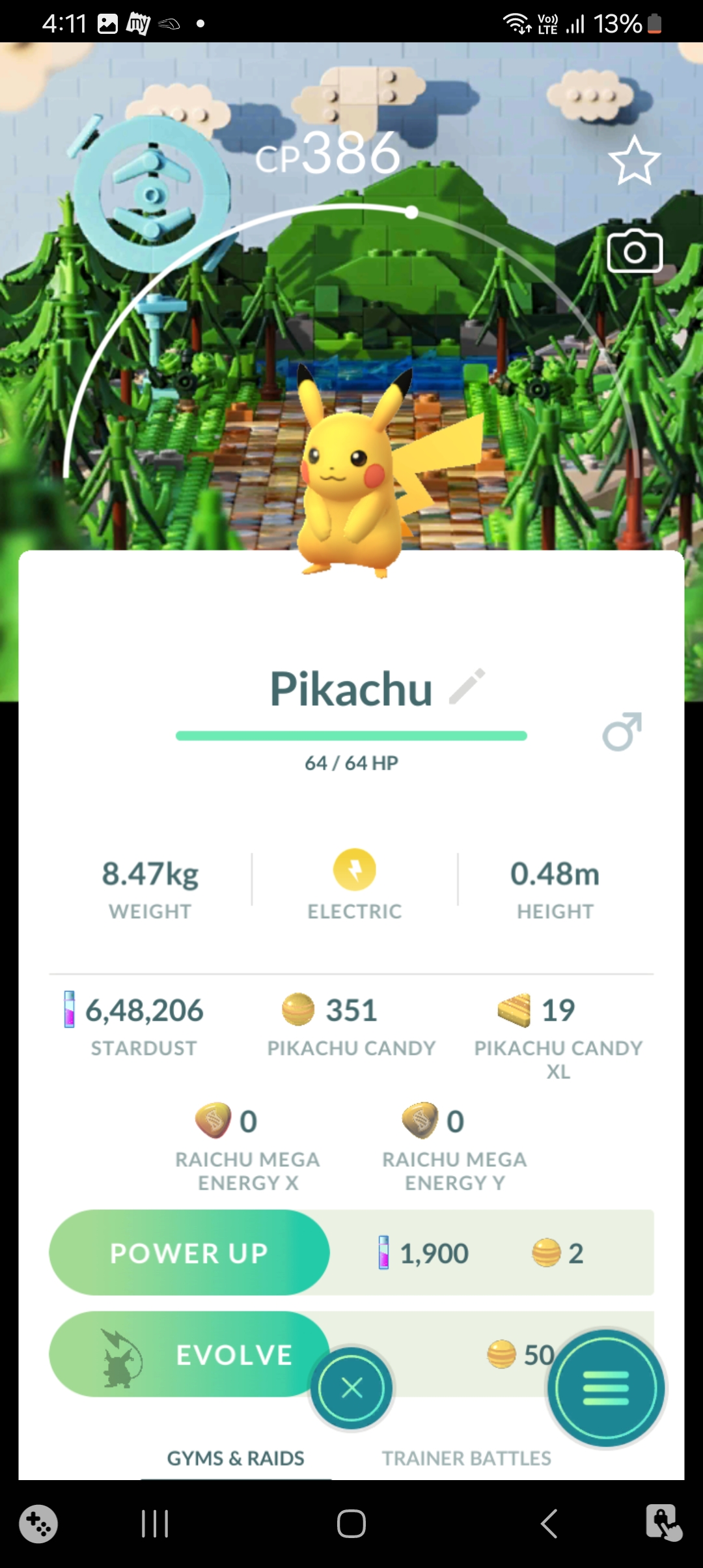 🔥 EXCLUSIVE LEGO SPECIAL BACKGROUND PIKACHU 🔥 TRADE/CATCHING SERVICE