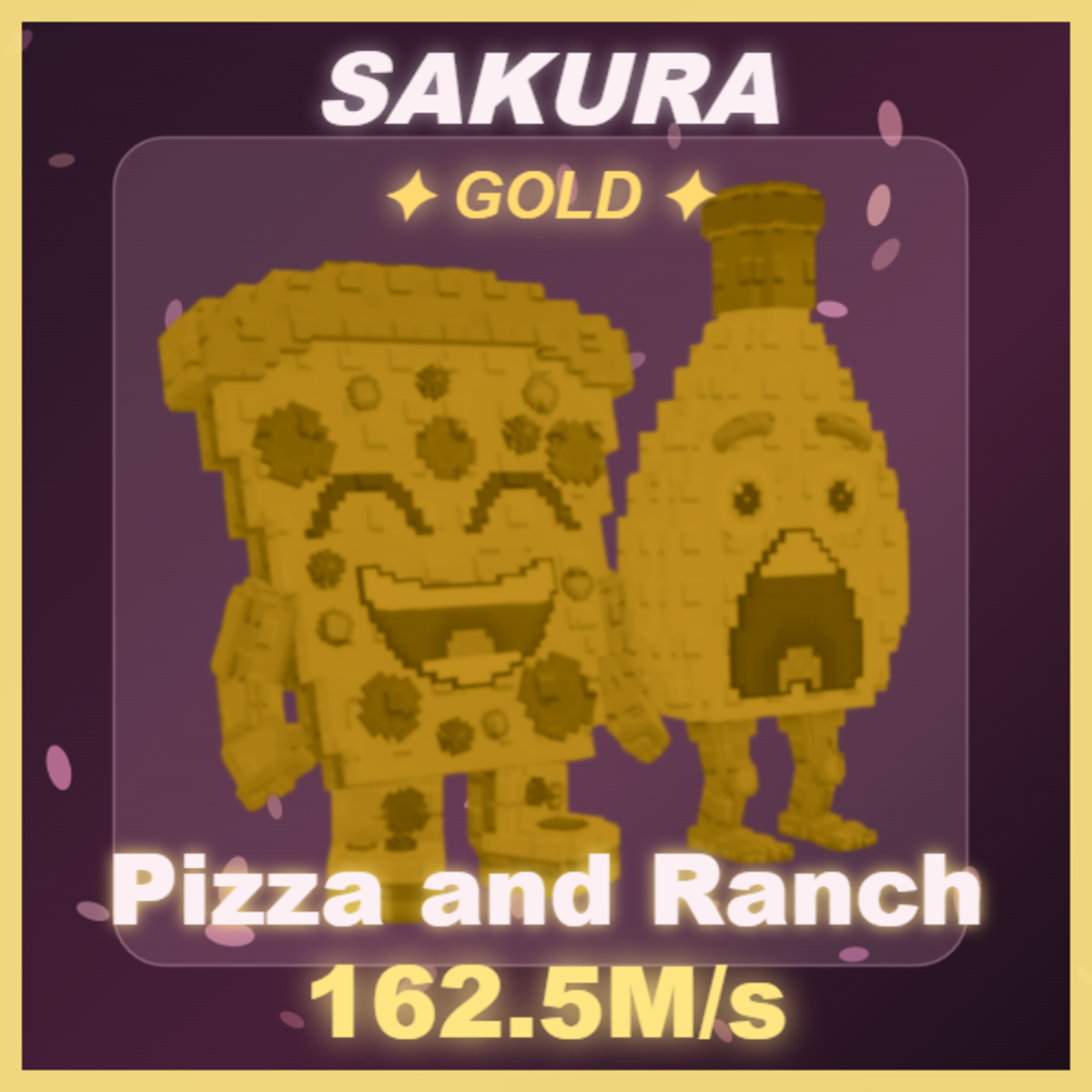 🔥 Pizza and Ranch 🔥 162.5M/s 🔥 Gold 🔥