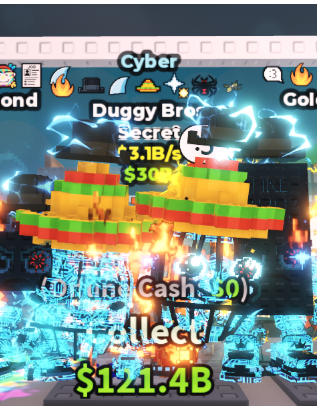 CYBER DUGGY BROS 3.1B/S (FIRE + 6 TRAITS) – STEAL A BRAINROT – FAST DELIVERY & TRUSTED #N2RK8P