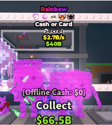 **RAINBOW CASH OR CARD 2.7B/S (BULL + 4 TRAITS) – STEAL A BRAINROT – FAST DELIVERY & TRUSTED #W5TC6N**