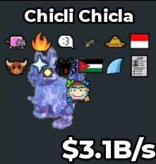 BS10323 3.1B Crystal Chicli Chicla
